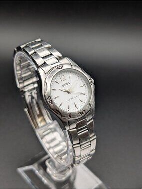Vintage Lorus (Seiko) Stainless Steel Sports Quartz Ladies Watch, Rotating Bezel